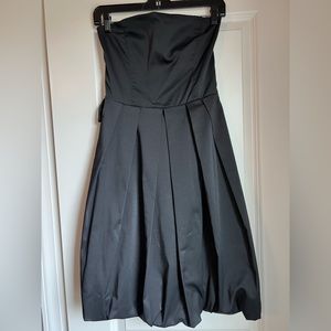 Zara strapless dress with balloon pleating circa 2007